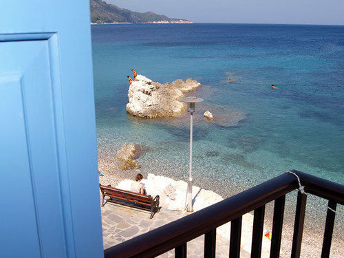 Lemos Hotel Kokkari Extérieur photo
